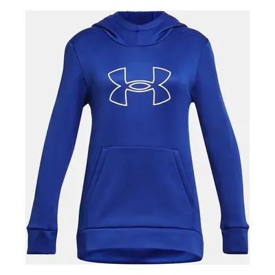 Under Armour Mikina Armour Fleece BL Hoodie-BLU - Holky