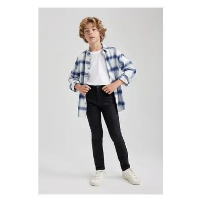 DEFACTO Boy Slim Fit Skinny Leg Jean School Trousers