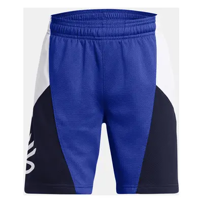 Under Armour Kraťasy Curry Boys Splash Short-BLU - Kluci