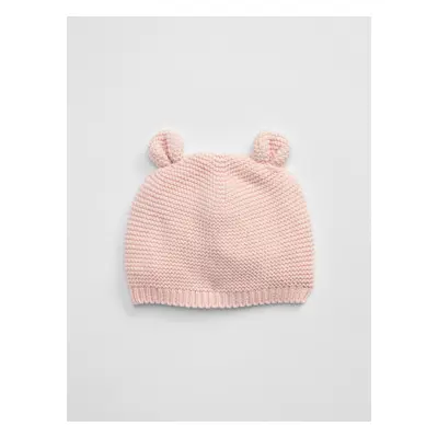 GAP Dětská čepice organic bavlna brannan bear beanie - Holky