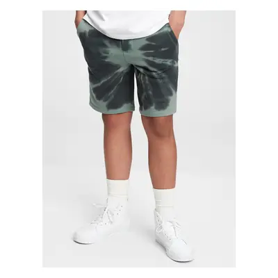 GAP Dětské kraťasy shorts tie-dye - Kluci