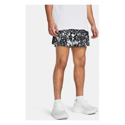 Under Armour Kraťasy UA LAUNCH PRINT SHORTS-BLK - Pánské