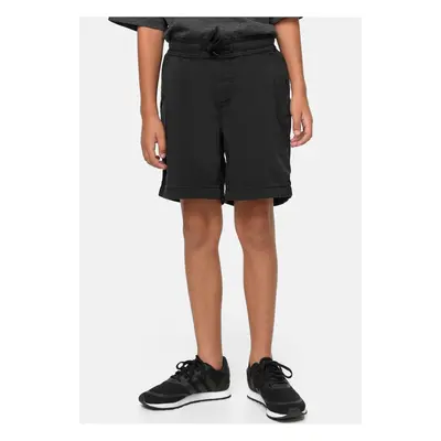 Boys Strech Twill Joggshorts černé