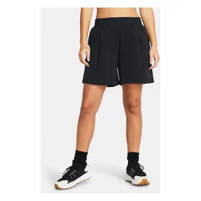 Under Armour Kraťasy Unstoppable Flc Pltd Short-BLK - Dámské