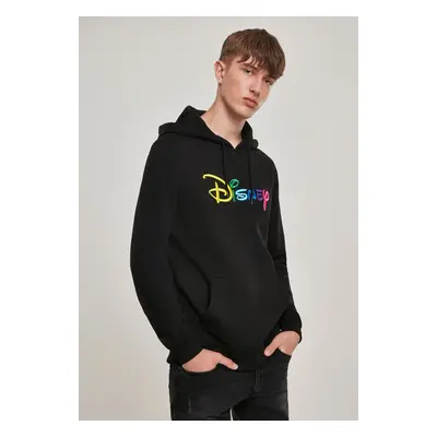 Disney Rainbow Logo EMB Hoody černá