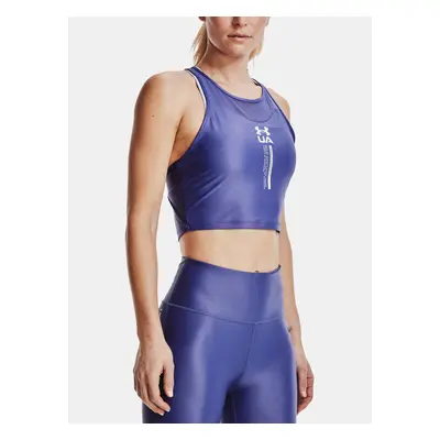 Under Armour Tílko Iso Chill Crop Tank-PPL - Dámské