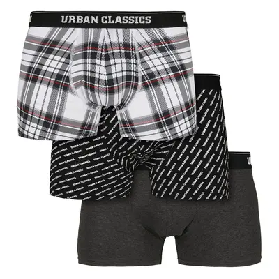 Pánské boxerky Urban Classics Plaid