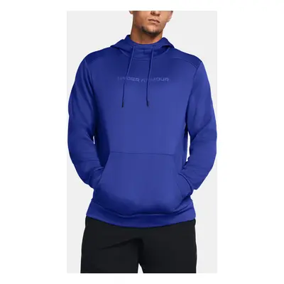 Under Armour Mikina UA Armour Fleece Wordmark HD-BLU - Pánské