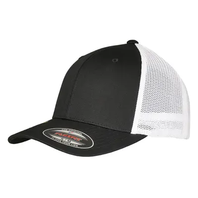 Flexfit Trucker Recycled Mesh černá/bílá