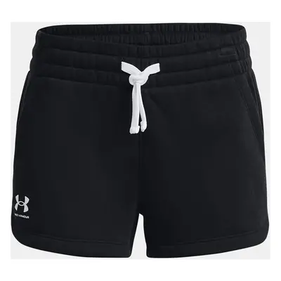 Under Armour Kraťasy Rival Fleece Short -BLK - Holky