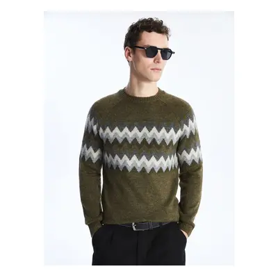 LC Waikiki Crew Neck Long Sleeve Men's Knitwear Sweater