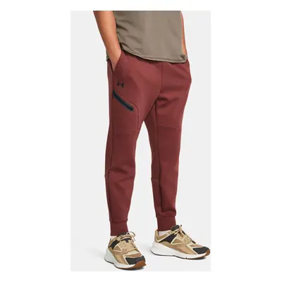 Under Armour Tepláky UA Unstoppable Flc Joggers-RED - Pánské