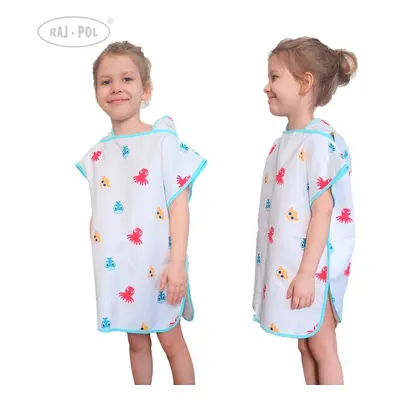 Raj-Pol Kids's Poncho Cartoon Trio