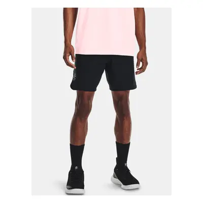 Under Armour Kraťasy CURRY UNDRTD UTILITY SHORT-BLK - Pánské