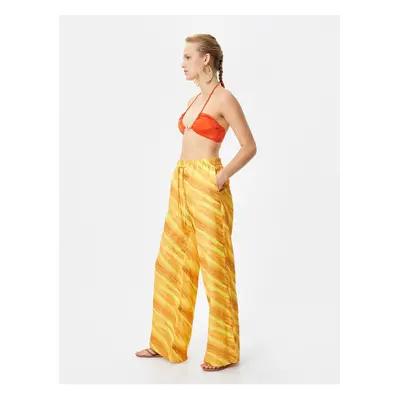 Koton X Şahika Ercümen - Wide Leg Trousers with Pockets