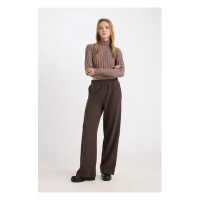 DEFACTO Wide Leg Wide Leg Pocket Laced Long Length Sweatpants