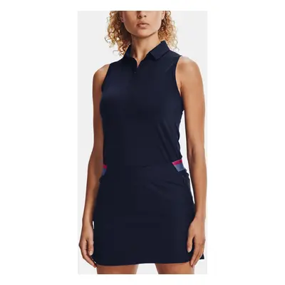 Under Armour Tílko UA Zinger Sleeveless Polo-NVY - Dámské