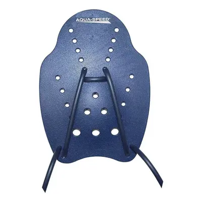 AQUA SPEED Unisex's Paddles For Swimming Hand Paddle Navy Blue