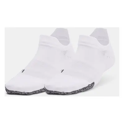 Under Armour Ponožky UA Breathe No Show Tab 2pk-WHT - Dámské