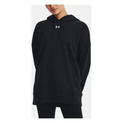 Under Armour Mikina UA Rival Fleece OS Hoodie-BLK - Dámské