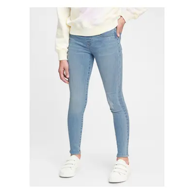 Modré holčičí džíny GAP Jeggings pull-on with stretch