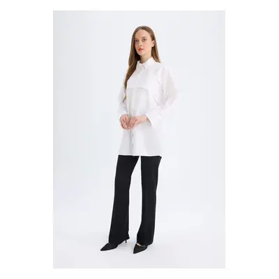 DEFACTO Flare Fit Casual Basic Trousers