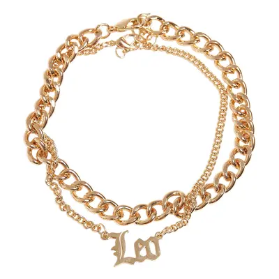 Zodiac Golden Anklet leo