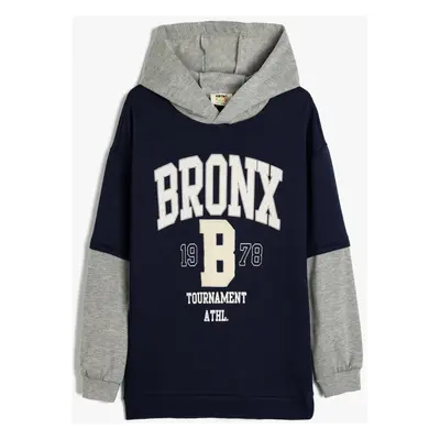 Koton Navy Blue Boy Sweatshirt