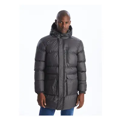 LC Waikiki Standard Mold Hooded Men's Puffer Coat