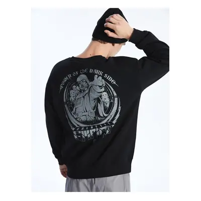 LC Waikiki Lw - Crew Neck Long Sleeve Star Wars Printed Men's Sweatshirt