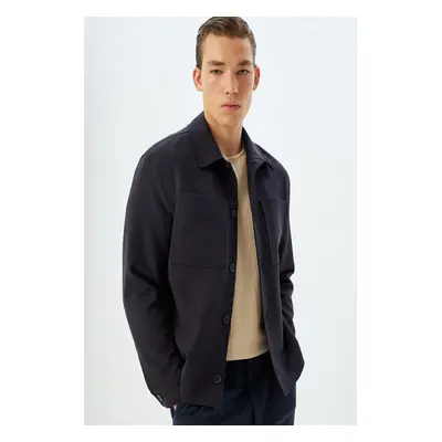 Koton Navy Blue Men's Adult Jacket