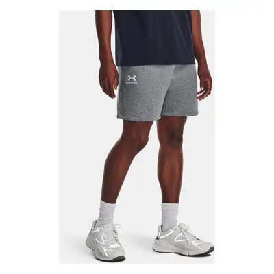 Under Armour Kraťasy UA Essential Fleece Shorts-GRY - Pánské