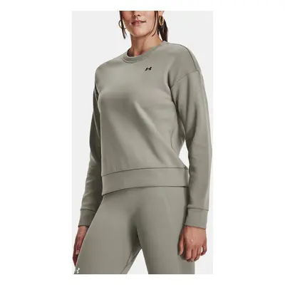 Under Armour Mikina Unstoppable Flc Crew-GRN - Dámské