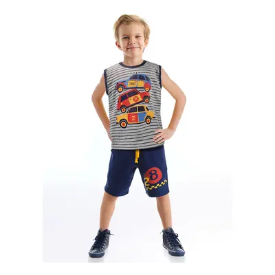 Denokids Taxi Boy T-shirt Shorts Set