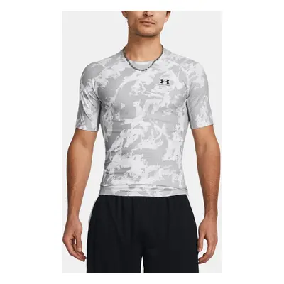 Under Armour Tričko UA HG IsoChill Prtd SS-GRY - Pánské