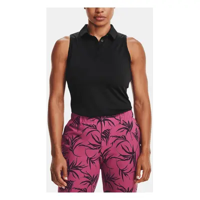 Under Armour Tílko UA Zinger Sleeveless Polo-BLK - Dámské