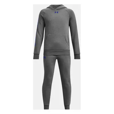 Under Armour Souprava UA Rival Fleece Suit-GRY - Kluci