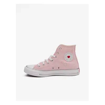 Růžové holčičí tenisky Converse Chuck Taylor All Star Y2K Heart - Holky