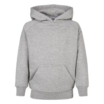 Boys Blank Hoody šedá