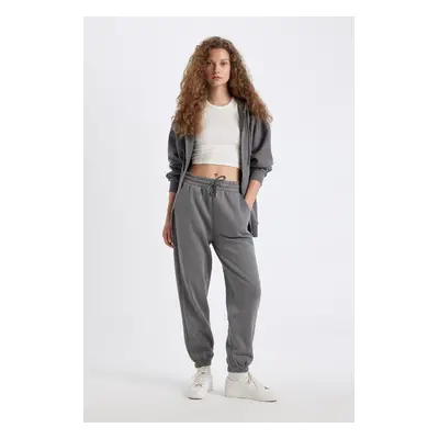 DEFACTO Jogger Standard Fit Elastic Banded Leg Long Thick Sweatpants