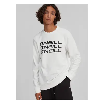 ONeill Bílá pánská mikina O'Neill Triple Stack - Pánské