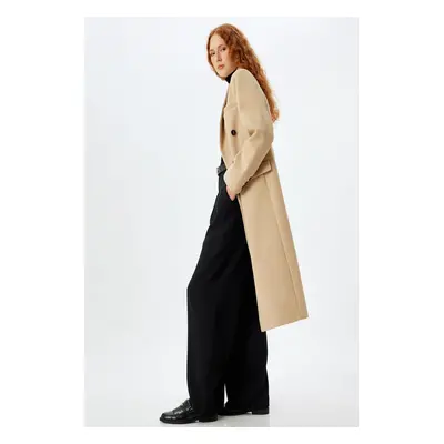 Koton Beige Women's Coat