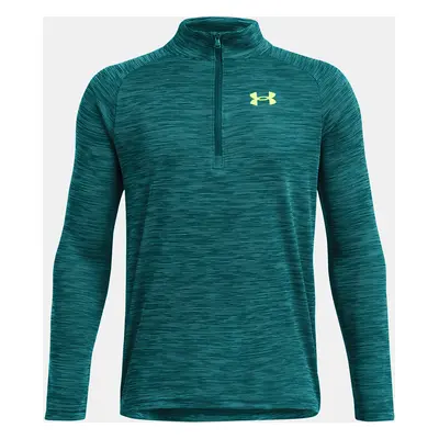 Under Armour Mikina UA Tech Textured 1/2 Zip-BLU - Kluci