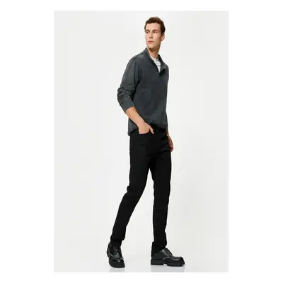 Koton Men's Black Jeans