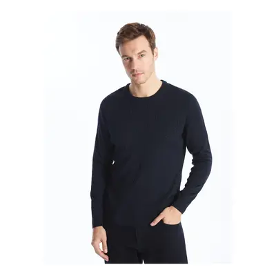 LC Waikiki Crew Neck Long Sleeve Men's Knitwear Sweater