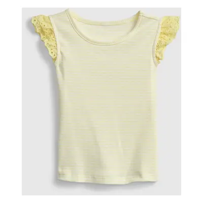 GAP Dětský top lace-trim tank - Holky