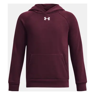 Under Armour Mikina UA Rival Fleece Hoodie-MRN - Kluci