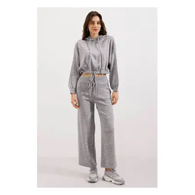 Bigdart Hooded Oversize Double Suit - Gray