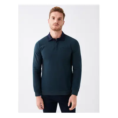 LC Waikiki Men's Collar Long Sleeve Sweatshirt