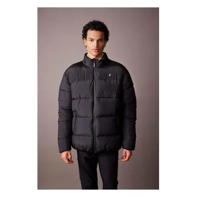 DEFACTO Fit Water Repellent Puffer Jacket Oversize Wide Mould Zippered Pocket